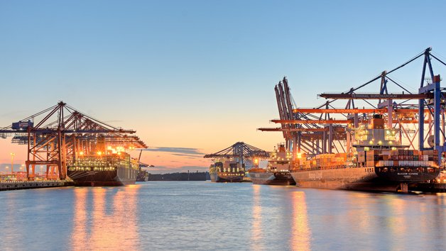 Hamburg port